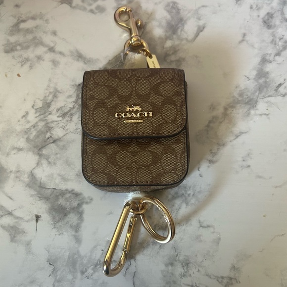 COACH Keychain Bag NWT - Picture 2 of 9